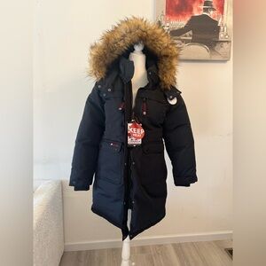 NEW Canada Weather Gear Women’s puffer. Black, size L.